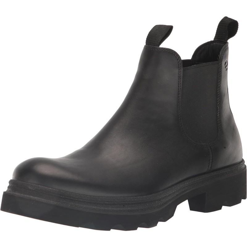 ECCO Men’s Grainer Chelsea Boot(Black/Black) - ECCO Shoes Sale